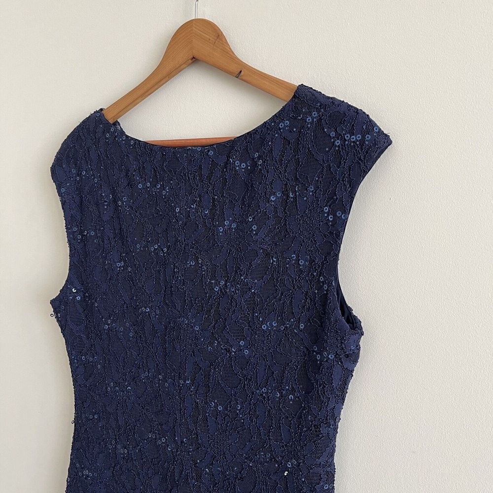 Ralph Lauren Sequin Stretch Dress size 16 - Picture 10 of 14